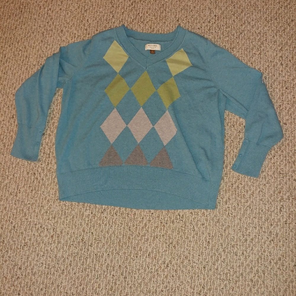 Plus size Sonoma Argyle Sweater